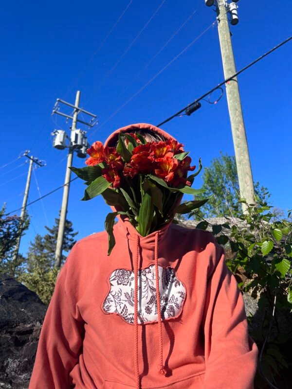 U.C Women's Floral Pop Hoodie