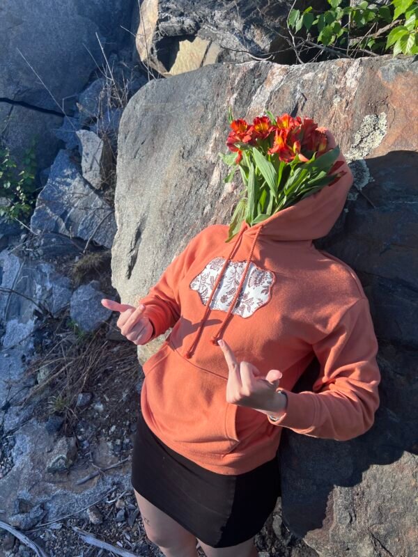U.C Women's Floral Pop Hoodie - Image 11
