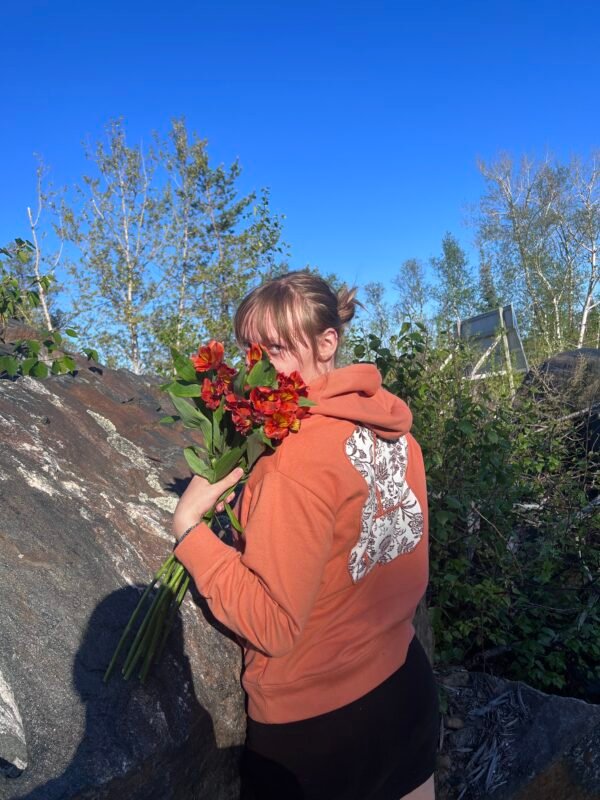 U.C Women's Floral Pop Hoodie - Image 9