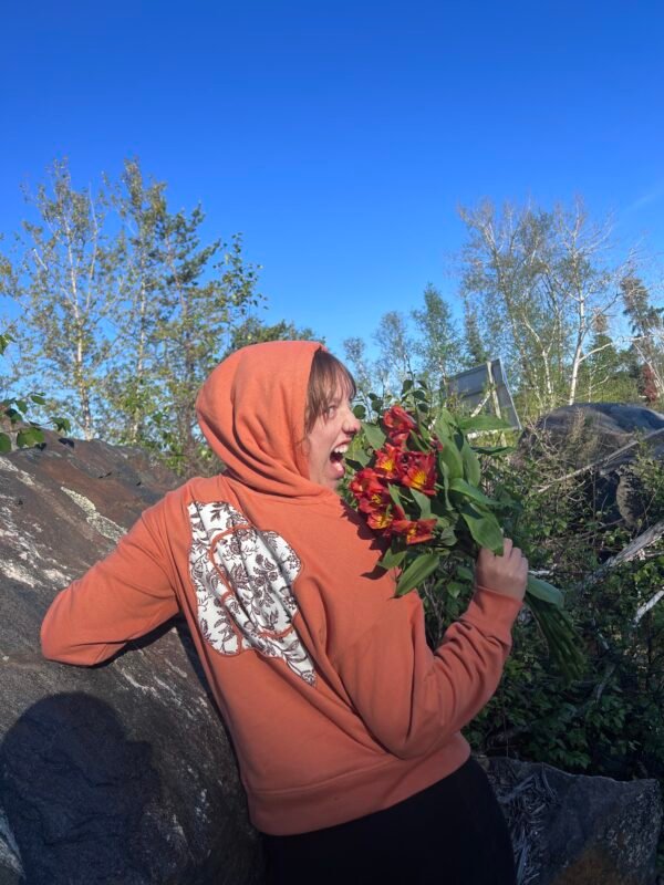 U.C Women's Floral Pop Hoodie - Image 7