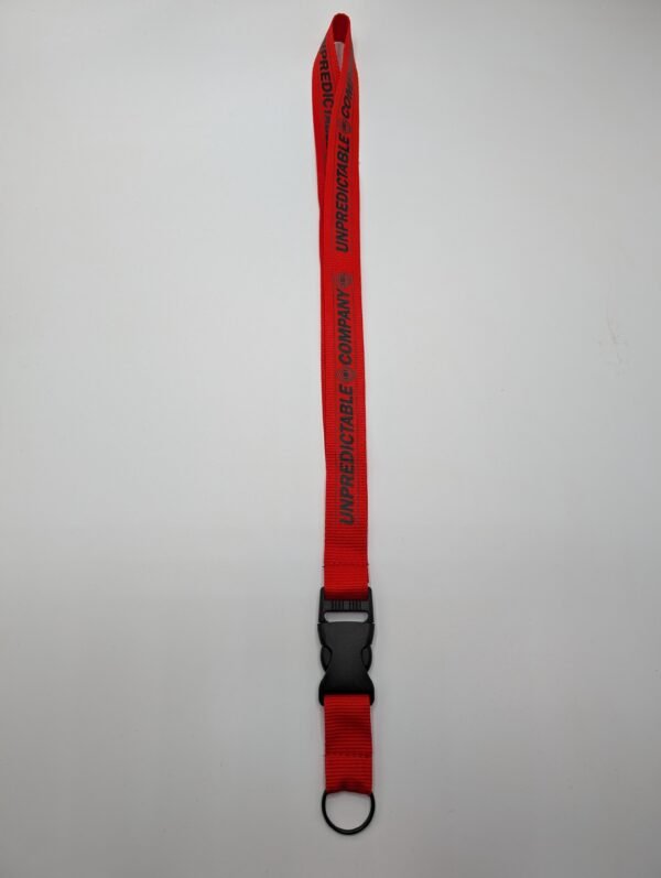 Unpredictable Company Branded Lanyards - Image 2